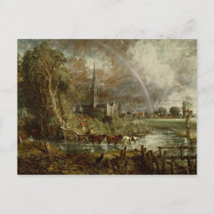 John Constable   Salisbury Cathedraal van de Mead Briefkaart