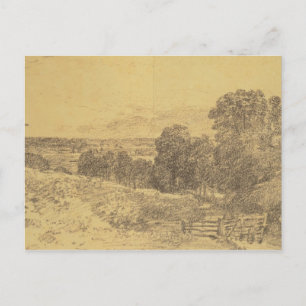 John Constable Schets voor het schilderen Briefkaart