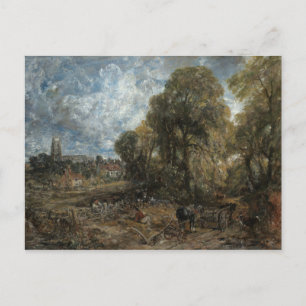 John Constable - Stoke-by-Nayland Briefkaart