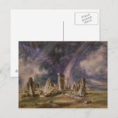John Constable | Stonehenge, 1835 Briefkaart (Voorkant / Achterkant)