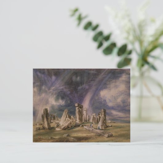 John Constable | Stonehenge, 1835 Briefkaart (Staand voorkant)