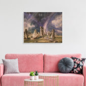 John Constable | Stonehenge, 1835 Canvas Afdruk (Insitu (Woonkamer))