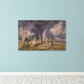 John Constable | Stonehenge, 1835 Canvas Afdruk (Insitu (Houten vloer))