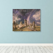 John Constable | Stonehenge, 1835 Canvas Afdruk (Insitu (Houten vloer))