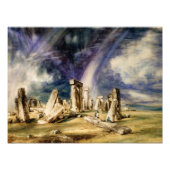 John Constable - Stonehenge Foto Afdruk (Voorkant)