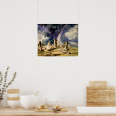 John Constable - Stonehenge Poster (Keuken)