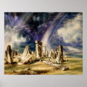 John Constable - Stonehenge Poster (Voorkant)