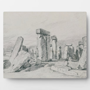 John Constable   Stonehenge, Wiltshire, 1820 (teke Fotoplaat