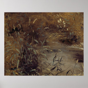John Constable Stormlopen door een Pool, c.1821 Poster