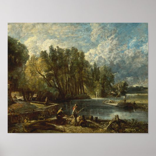 John Constable - Stratford Mill Poster (Voorkant)