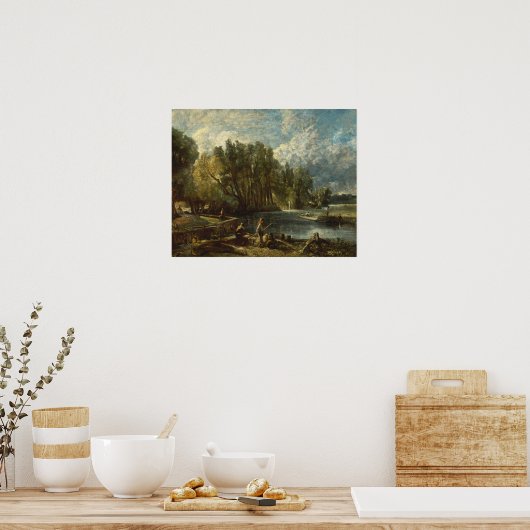 John Constable - Stratford Mill Poster (Keuken)