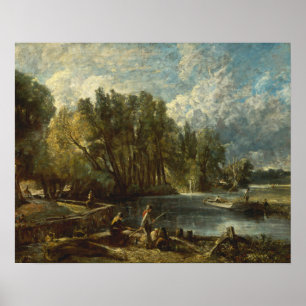John Constable - Stratford Mill Poster
