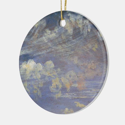 John Constable | Studie van Cirrus Clouds Keramisch Ornament (Links)