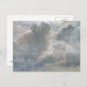 John Constable | Studie van Cumulus Clouds, 1822 ( Briefkaart (Voorkant / Achterkant)