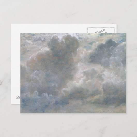 John Constable | Studie van Cumulus Clouds, 1822 ( Briefkaart (Voorkant / Achterkant)
