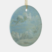 John Constable | Studie van Cumulus Clouds, 1822 ( Keramisch Ornament (Rechts)