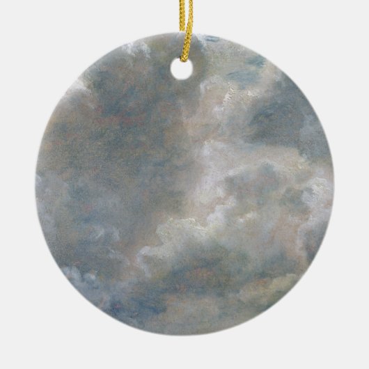 John Constable | Studie van Cumulus Clouds, 1822 ( Keramisch Ornament (Voorkant)