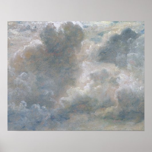 John Constable | Studie van Cumulus Clouds, 1822 ( Poster (Voorkant)