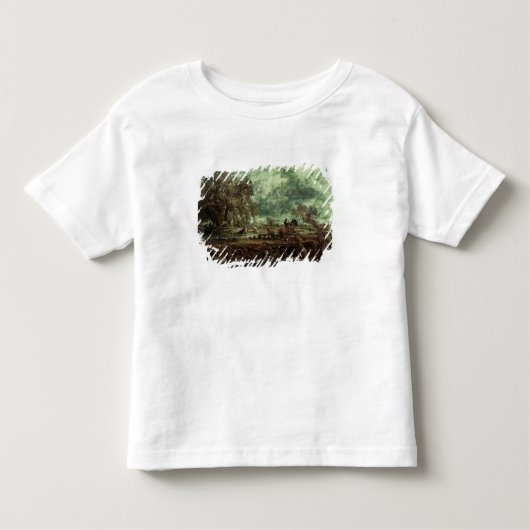 John Constable | Studie voor het leapingpaard, c.1 Kinder Shirts (Voorkant)