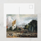 John Constable The Celebration in East Bergholt Briefkaart (Voorkant / Achterkant)