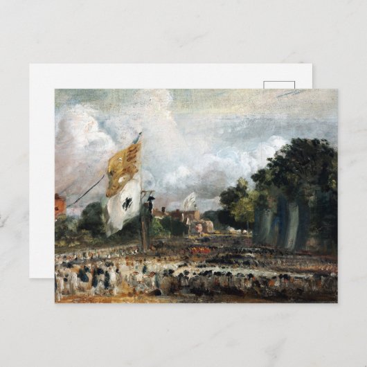 John Constable The Celebration in East Bergholt Briefkaart (Voorkant / Achterkant)