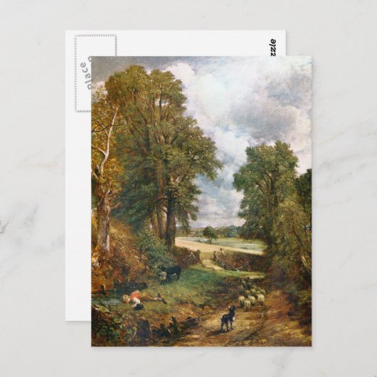 John Constable - The Cornfield of 1826 Briefkaart (Voorkant / Achterkant)