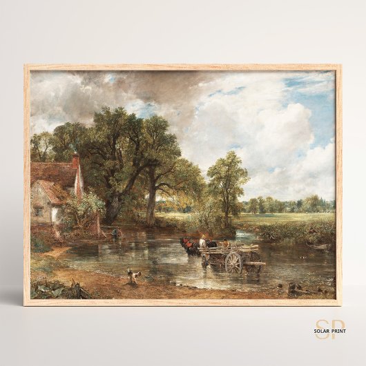 John Constable The Hay Wain Schilderij Art Print