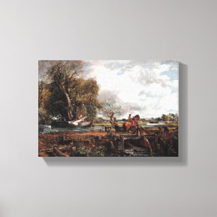  John Constable The Leaping Horse Canvas Afdruk
