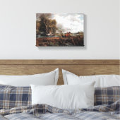 John Constable The Leaping Horse Canvas Afdruk (Insitu (Slaapkamer))
