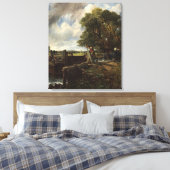  John Constable The Lock Canvas Afdruk (Insitu (Slaapkamer))