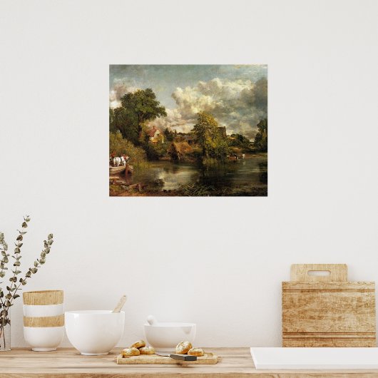 John Constable - The White Horse artwork Poster (Keuken)