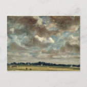 John Constable | Uitgebreid landschap met grijze C Briefkaart (Voorkant)