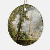 John Constable | Uitzicht van de kathedraal van Sa Keramisch Ornament (Links)