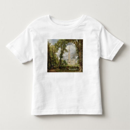 John Constable | Uitzicht van de kathedraal van Sa Kinder Shirts (Voorkant)