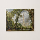 John Constable | Uitzicht van de kathedraal van Sa Legpuzzel (Horizontaal)