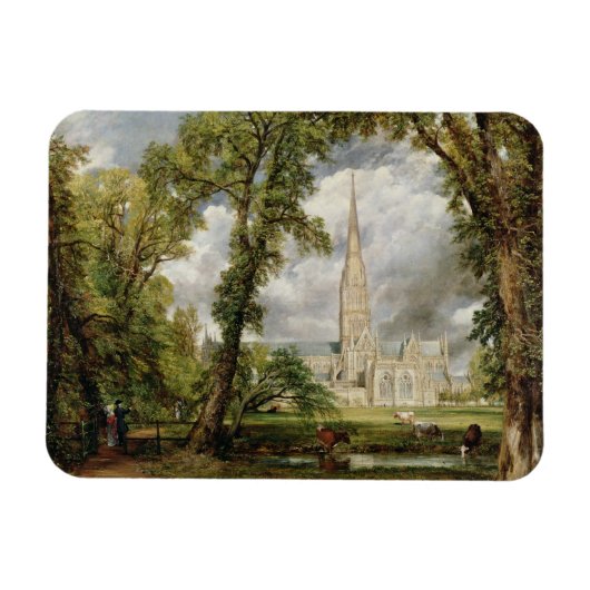 John Constable | Uitzicht van de kathedraal van Sa Magneet (Horizontaal)