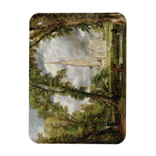 John Constable | Uitzicht van de kathedraal van Sa Magneet (Verticaal)