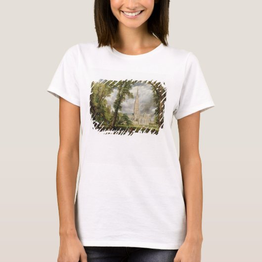John Constable | Uitzicht van de kathedraal van Sa T-shirt (Voorkant)