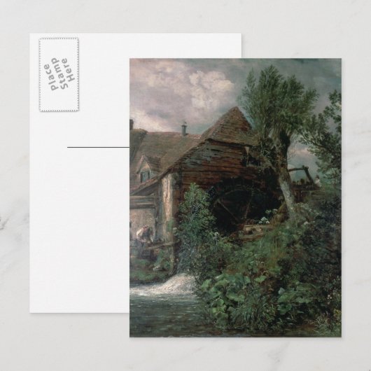John Constable | Watermolen in Gillingham, Dorset Briefkaart (Voorkant / Achterkant)