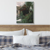 John Constable | Watermolen in Gillingham, Dorset Canvas Afdruk (Insitu (Slaapkamer))