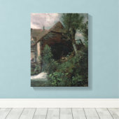 John Constable | Watermolen in Gillingham, Dorset Canvas Afdruk (Insitu (Houten vloer))