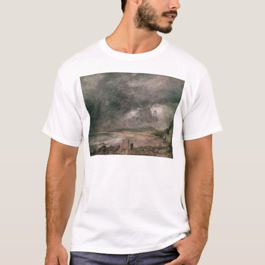 John Constable | Weymouth Bay met naderende Sto T-shirt (Voorkant)