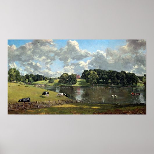 John Constable Wivenhoe Park Essex Poster (Voorkant)