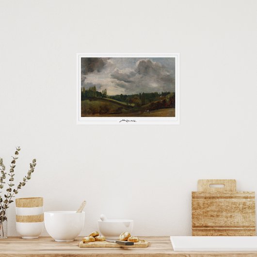 John Constable Zedign Art Poster #10-2 (Keuken)