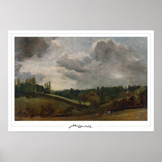 John Constable Zedign Art Poster #10-2 (Voorkant)