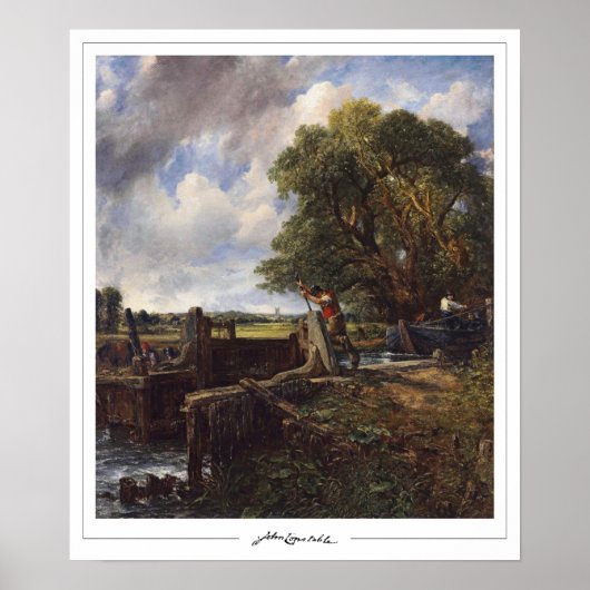John Constable Zedign Art Poster #184-2 (Voorkant)