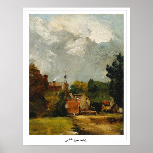 John Constable Zedign Art Poster #1-2 (Voorkant)