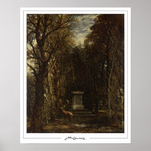 John Constable Zedign Art Poster #20-2 (Voorkant)