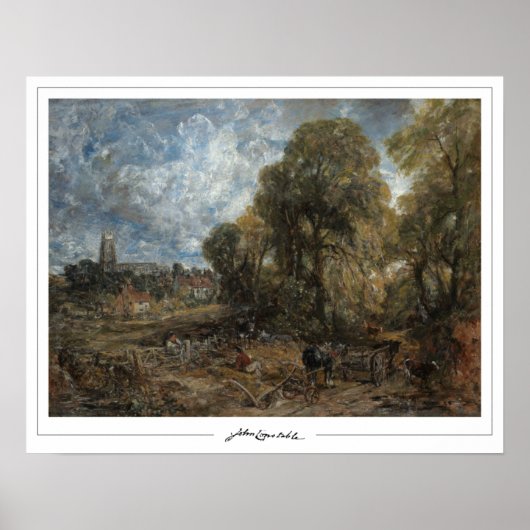 John Constable Zedign Art Poster #236-2 (Voorkant)