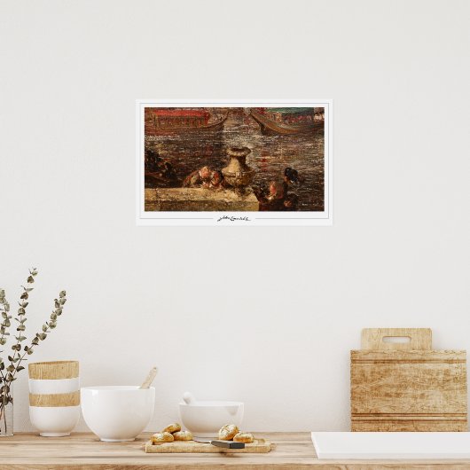 John Constable Zedign Art Poster #264 (Keuken)